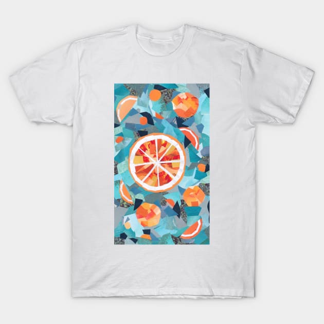 Teal Oranges T-Shirt by cajunhusker